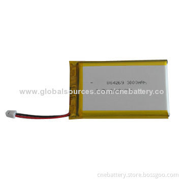 Lithium Polymer Battery with 7.4V/1,800mAh For Electronic Toys
